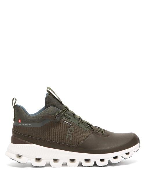 Matchesfashion.com On - Cloud Hi Technical-twill Trainers - Mens - Black Multi