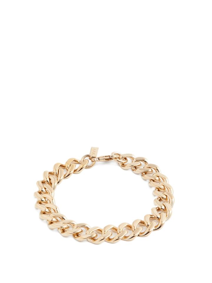 A.p.c. Gourmette Jill Curb-chain Silver Bracelet