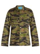 M.i.h Jeans Camouflage-print Box-cut Jacket