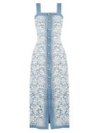 Huishan Zhang Giselle Cotton-blend Floral-lace Dress