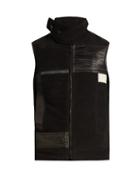 Rick Owens Multi-patch Brushed-cotton Gilet