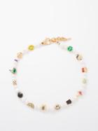 Joolz By Martha Calvo - Famous Pearl & 14kt Gold-plated Necklace - Womens - Multi