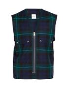 Paul Smith Tartan Wool Gilet