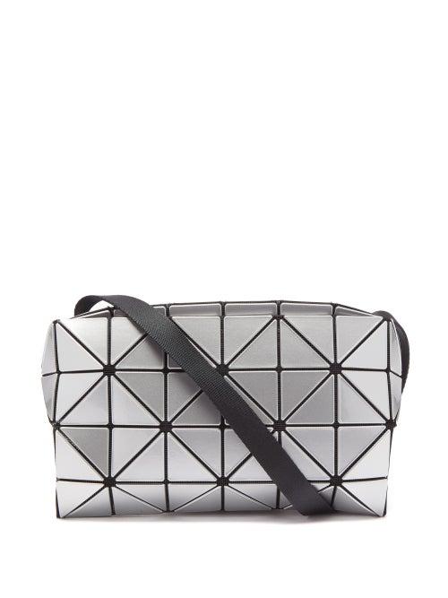 Bao Bao Issey Miyake - Carton Pvc Shoulder Bag - Womens - Silver