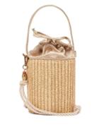 Matchesfashion.com Glorinha Paranagua - Elba Straw Bucket Bag - Womens - Nude