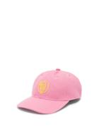 Matchesfashion.com Eye/loewe/nature - Eye-logo Canvas Baseball Cap - Mens - Pink