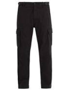Valentino Dropped-crotch Cotton Cargo Trousers