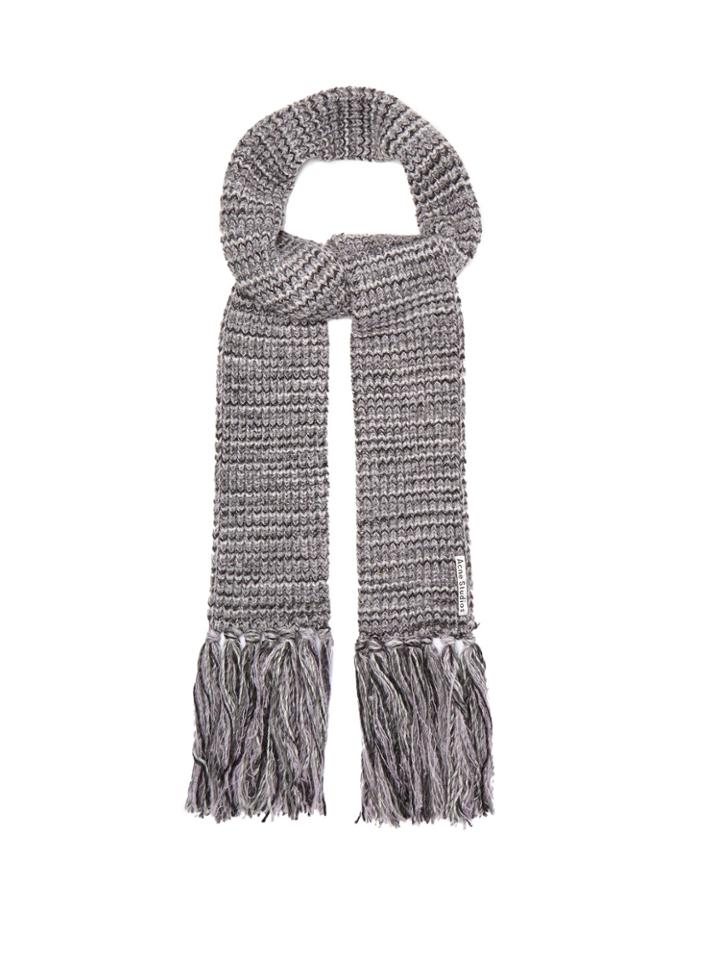 Acne Studios Tassel-trimmed Knit Scarf