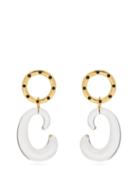 Matchesfashion.com Lizzie Fortunato - Matera Gold Plated Drop Earrings - Womens - Gold