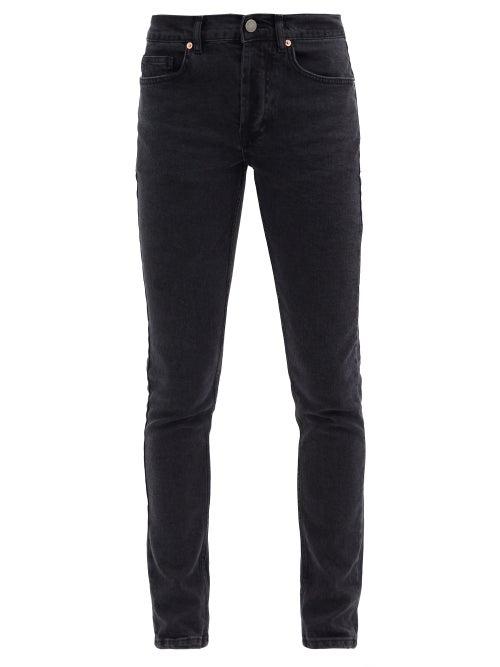 Matchesfashion.com Raey - Shady High-rise Skinny Jeans - Womens - Black