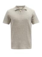 Matchesfashion.com Oliver Spencer - Hawthorn Organic-cotton Polo Shirt - Mens - Grey