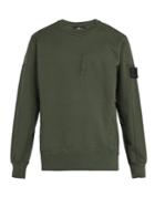 Stone Island Shadow Project Shadow Project Zip-pocket Cotton-jersey Sweatshirt