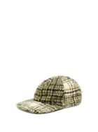 Matchesfashion.com Marni - Checked Wool-blend Cap - Mens - Multi