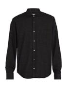 Inis Meáin Checked Wool-blend Boucl Shirt