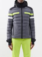Toni Sailer - Cyrus Splendid Hooded Quilted Ski Jacket - Mens - Grey