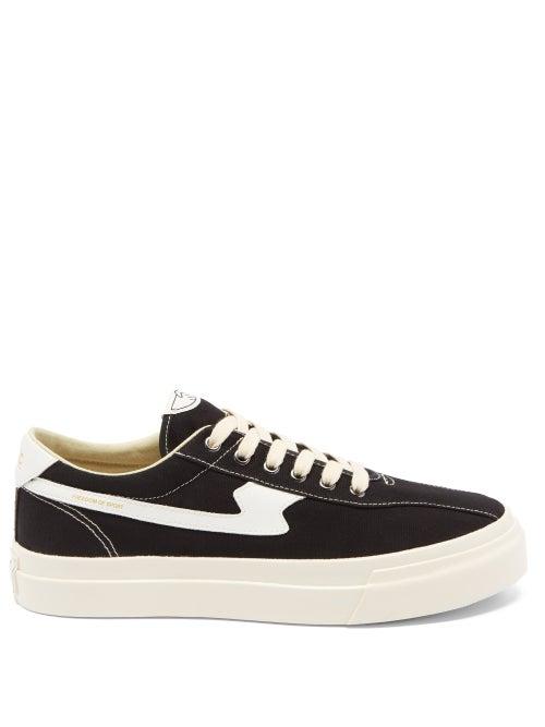 Matchesfashion.com Stepney Workers Club - Dellow S-strike Canvas Trainers - Mens - Black White