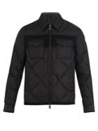 Moncler Stephan Point-collar Quilted-down Coat