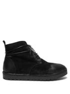 Matchesfashion.com Marsll - Sancrispa Alta Suede Lace Up Boots - Mens - Black
