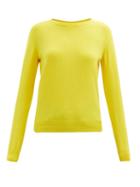 Matchesfashion.com A.p.c. - Nola Cashmere Sweater - Womens - Yellow