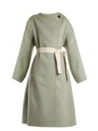 Isabel Marant Fargo Oversized Tie-waist Wool-blend Coat