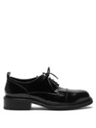 Matchesfashion.com Ann Demeulemeester - Patent-leather Derby Shoes - Womens - Black