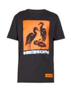 Matchesfashion.com Heron Preston - Heron Jersey T Shirt - Mens - Black Multi