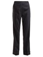 Golden Goose Deluxe Brand Venice Pinstriped Straight-leg Trousers