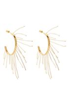 Matchesfashion.com Jil Sander - Half Hoop Earrings - Womens - Gold