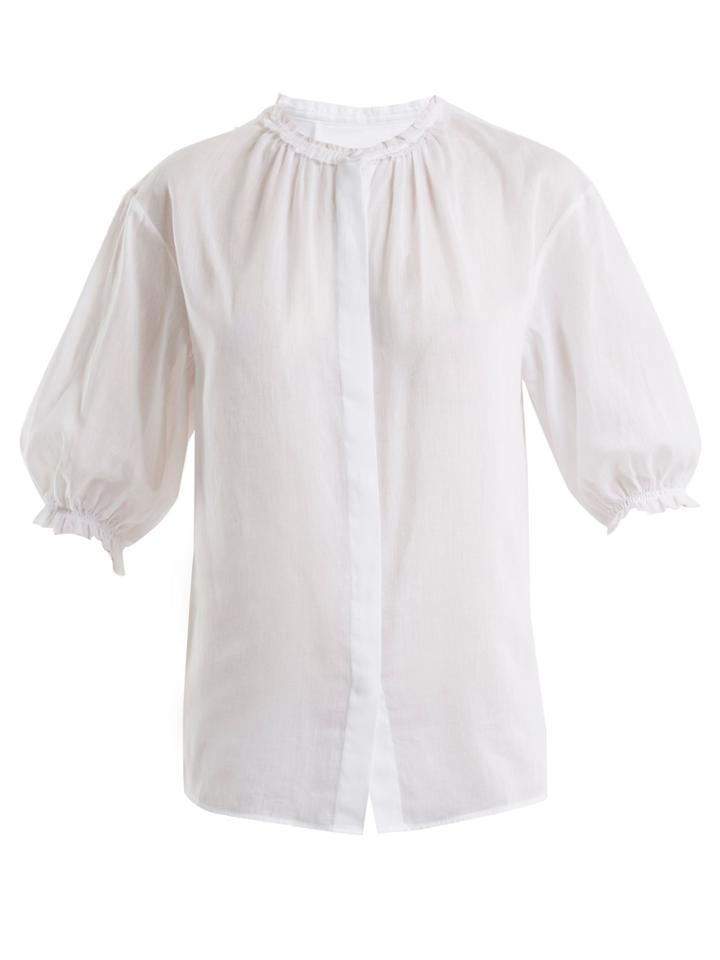 Loup Charmant Pico Cottton-voile Top