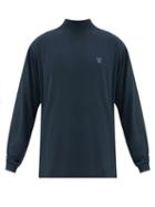 Matchesfashion.com Needles - Butterfly-embroidered Long-sleeved Jersey T-shirt - Mens - Black