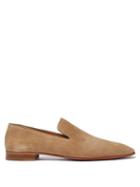 Matchesfashion.com Christian Louboutin - Dandelion Suede Loafers - Mens - Olive Green