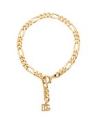 Matchesfashion.com Dolce & Gabbana - Dg-charm Figaro-chain Necklace - Womens - Gold