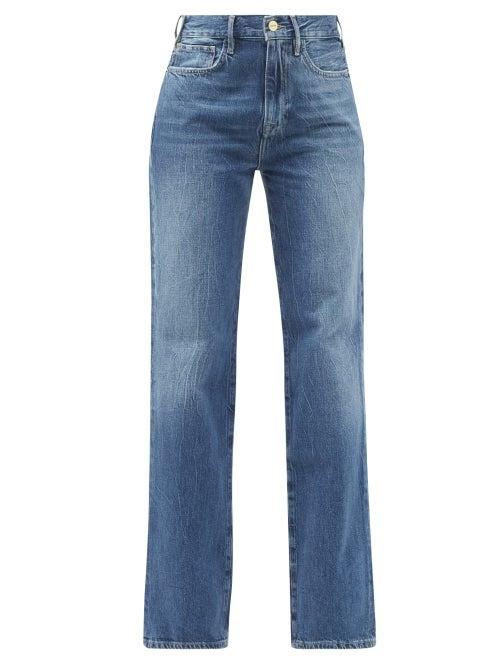 Ladies Rtw Frame - Le Jane Straight-leg Jeans - Womens - Denim