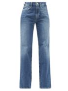 Ladies Rtw Frame - Le Jane Straight-leg Jeans - Womens - Denim