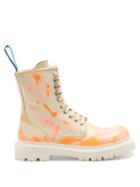 Camperlab - Eki Houston Leather Lace-up Boots - Mens - Orange Multi