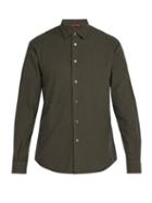 Matchesfashion.com Barena Venezia - Coppi Checked Cotton Flannel Shirt - Mens - Green