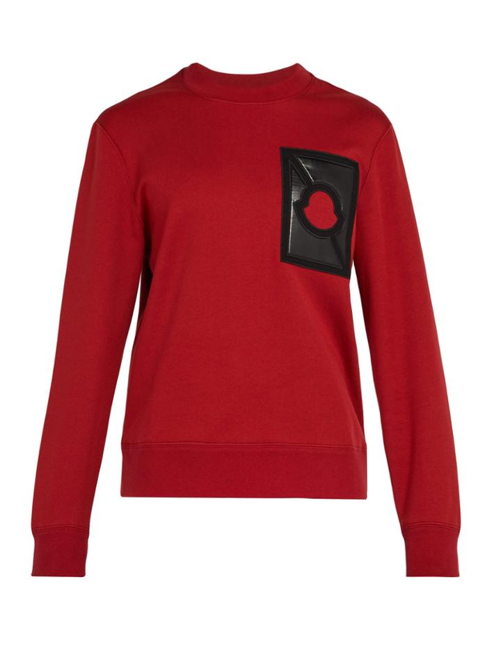 5 Moncler Craig Green Logo-patch Cotton-blend Sweatshirt
