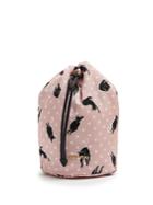 Miu Miu Cat-print Nylon Pouch