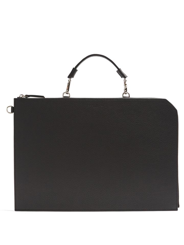 Nosakhari Standout Mini Grained-leather Pouch