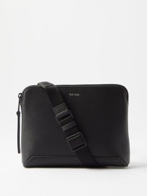 Paul Smith - Leather Cross-body Bag - Mens - Black