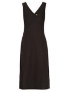 Raey V-neck Cotton-blend Day Dress