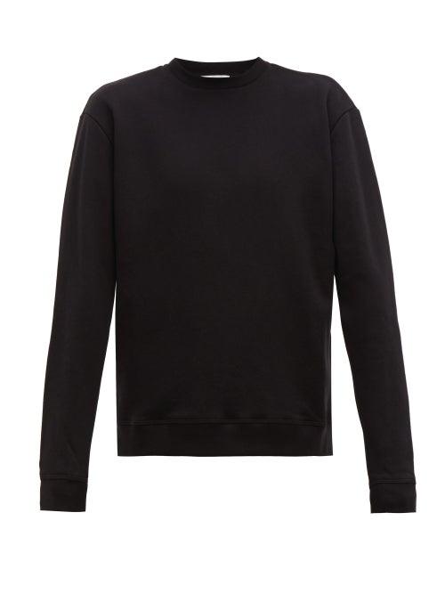 Matchesfashion.com John Elliott - Oversized Loop Back Cotton Jersey Sweatshirt - Mens - Black