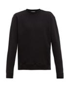 Matchesfashion.com John Elliott - Oversized Loop Back Cotton Jersey Sweatshirt - Mens - Black
