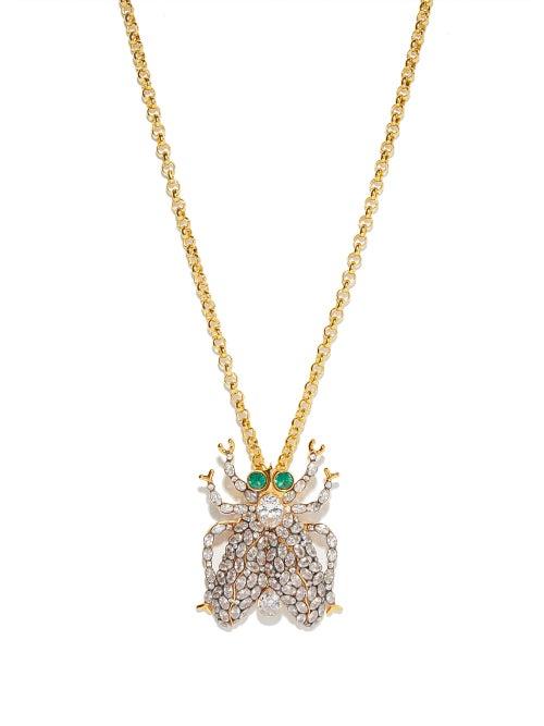 Begum Khan - Mega Fly Away 24kt Gold-plated Necklace - Womens - Gold Multi