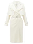 Matchesfashion.com Max Mara - Gianna Coat - Womens - White