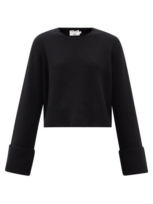 Three Graces London - X Jud Casper Wool-blend Sweater - Womens - Black