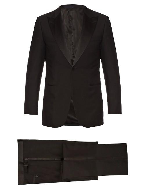 Lanvin Smoking Wool And Mohair-blend Tuxedo