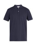 Matchesfashion.com Sunspel - Cotton Polo Shirt - Mens - Navy