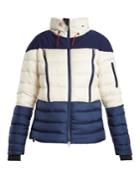 Perfect Moment Polar Striped Quilted Down Ski Jacket
