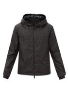 Moncler - Junichi Hooded Logo-print Shell Jacket - Mens - Black